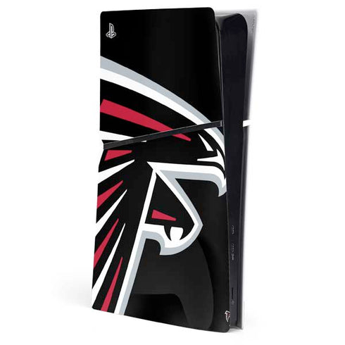 NFL Atlanta Falcons Large Logo PS5 Slim Digital Edition Console Skin