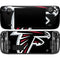 NFL Atlanta Falcons Large Logo Steam Deck Handheld Gaming Computer OLED Skin