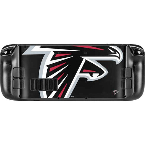 NFL Atlanta Falcons Large Logo Steam Deck Handheld Gaming Computer OLED Skin