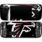 NFL Atlanta Falcons Large Logo Steam Deck Handheld Gaming Computer Skin