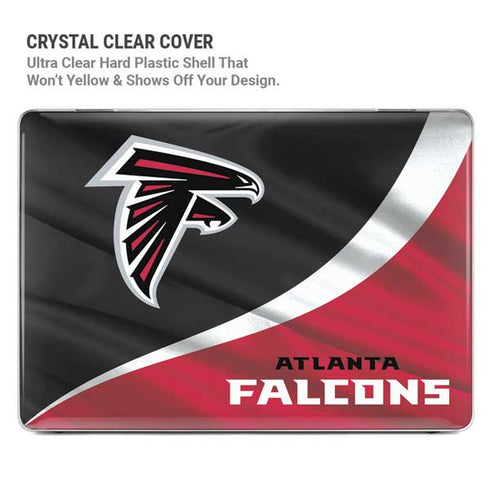 NFL Atlanta Falcons MacBook Pro 14in (2021-24) Case plus Skin