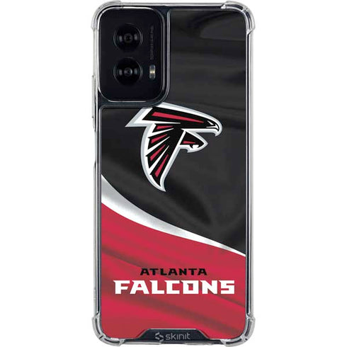 NFL Atlanta Falcons Moto G Power 5G (2024) Clear Case