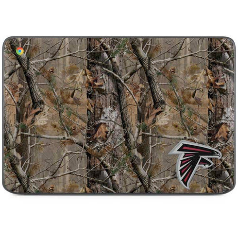 NFL Atlanta Falcons Realtree AP Camo HP Chromebook Skin