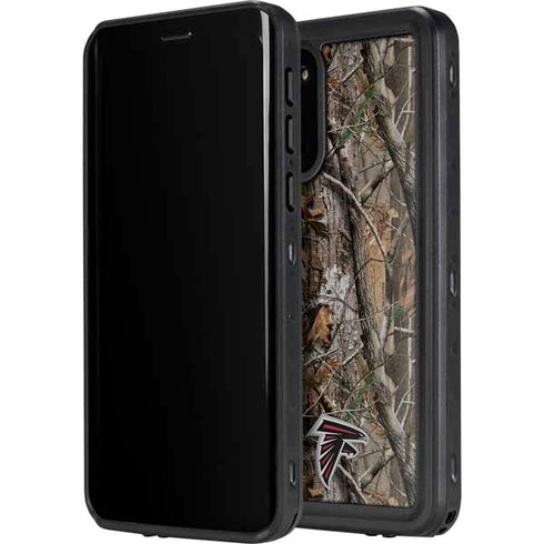 NFL Atlanta Falcons Realtree AP Camo Galaxy S20 Plus Waterproof Case