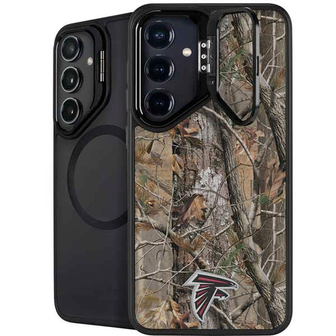 NFL Atlanta Falcons Realtree AP Camo Galaxy S25 Kickstand Case