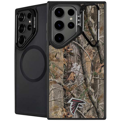 NFL Atlanta Falcons Realtree AP Camo Galaxy S24 Ultra Kickstand Case