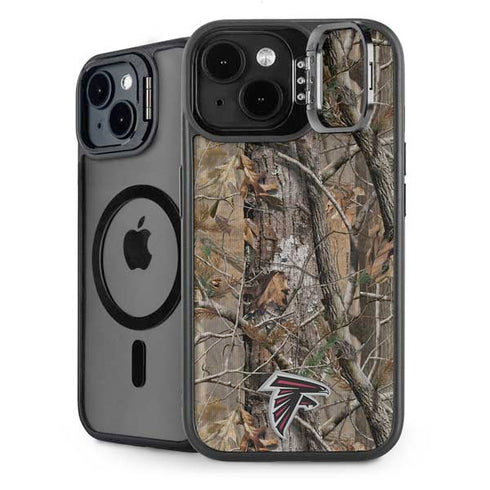 NFL Atlanta Falcons Realtree AP Camo iPhone 14 Plus Kickstand Case