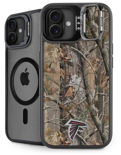 NFL Atlanta Falcons Realtree AP Camo iPhone 16 Plus Kickstand Case
