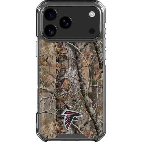NFL Atlanta Falcons Realtree AP Camo iPhone 18 Pro Max Clear Case
