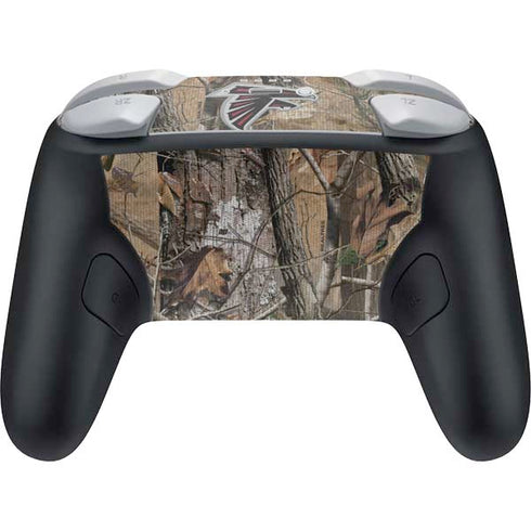 NFL Atlanta Falcons Realtree AP Camo Nintendo Switch 2 (2025) Pro Controller Skin