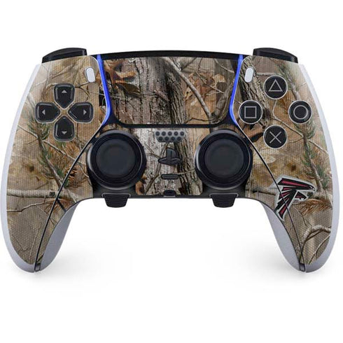 NFL Atlanta Falcons Realtree AP Camo PS5 DualSense Edge Pro Controller Skin