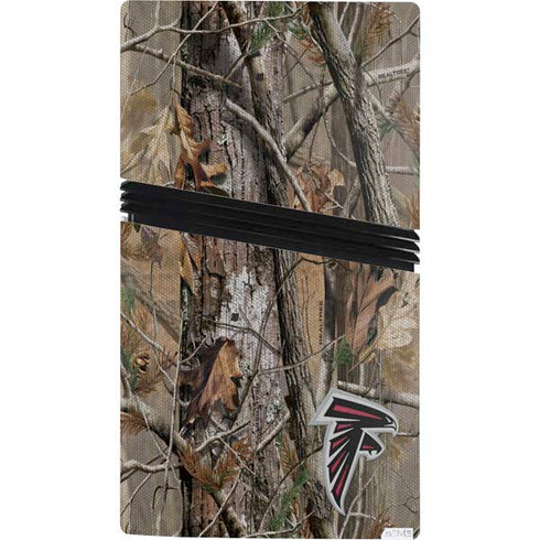 NFL Atlanta Falcons Realtree AP Camo PS5 Pro Console Skin