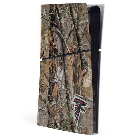 NFL Atlanta Falcons Realtree AP Camo PS5 Slim Digital Edition Console Skin