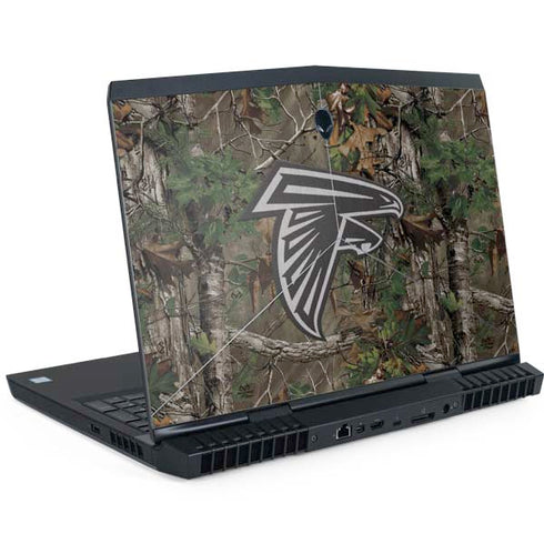 NFL Atlanta Falcons Realtree Xtra Green Camo Dell Alienware Skin