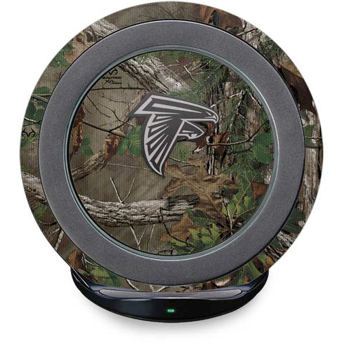 NFL Atlanta Falcons Realtree Xtra Green Camo Fast Charge Wireless Charging Stand Skin