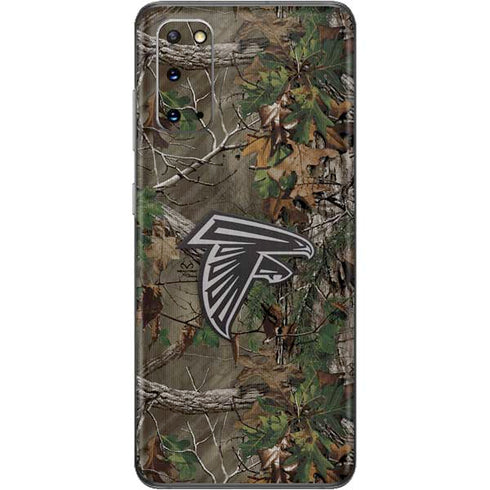 NFL Atlanta Falcons Realtree Xtra Green Camo Galaxy S20 Skin