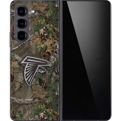 NFL Atlanta Falcons Realtree Xtra Green Camo Galaxy Z Fold5 5G Skin
