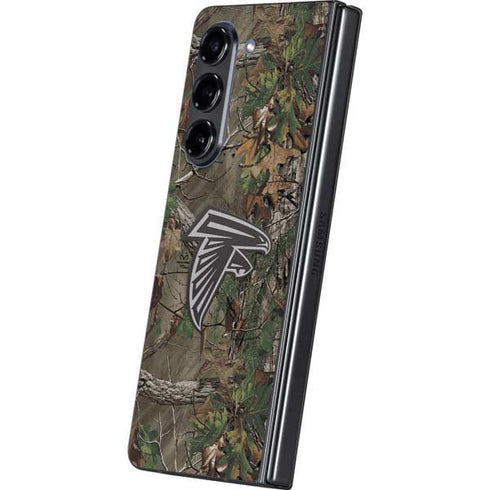 NFL Atlanta Falcons Realtree Xtra Green Camo Galaxy Z Fold5 5G Skin