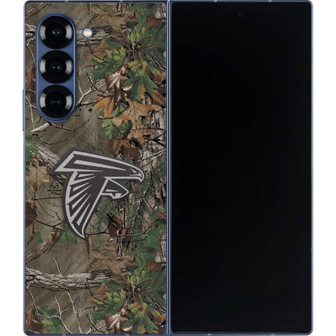 NFL Atlanta Falcons Realtree Xtra Green Camo Galaxy Z Fold6 Skin