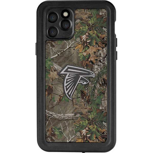 NFL Atlanta Falcons Realtree Xtra Green Camo iPhone 11 Pro Waterproof Case