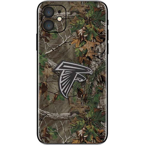 NFL Atlanta Falcons Realtree Xtra Green Camo iPhone 11 Skin