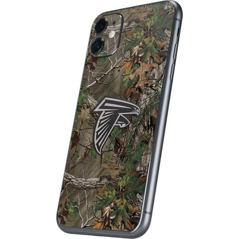 NFL Atlanta Falcons Realtree Xtra Green Camo iPhone 11 Skin