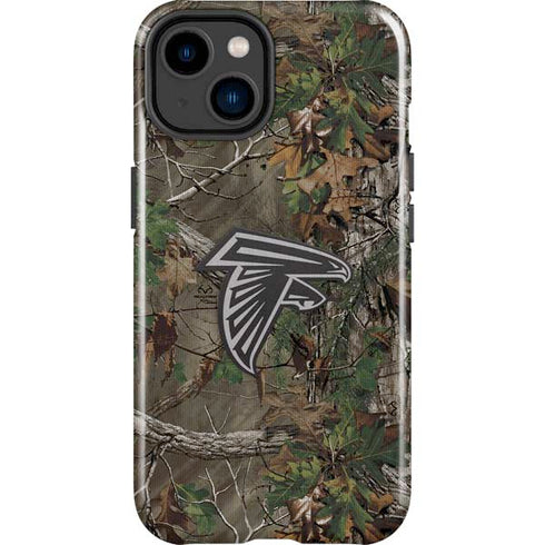 NFL Atlanta Falcons Realtree Xtra Green Camo iPhone 15 Impact Case