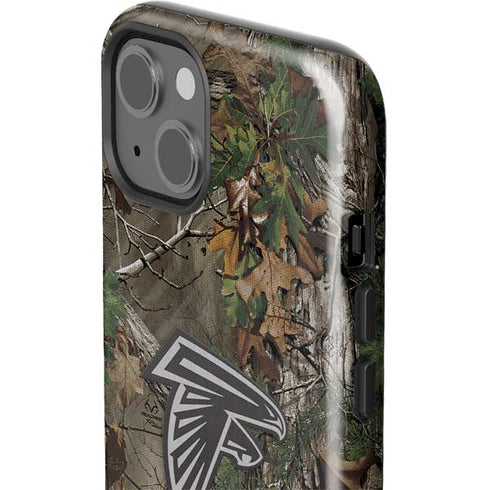 NFL Atlanta Falcons Realtree Xtra Green Camo iPhone 15 Impact Case