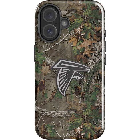 NFL Atlanta Falcons Realtree Xtra Green Camo iPhone 16 Impact Case