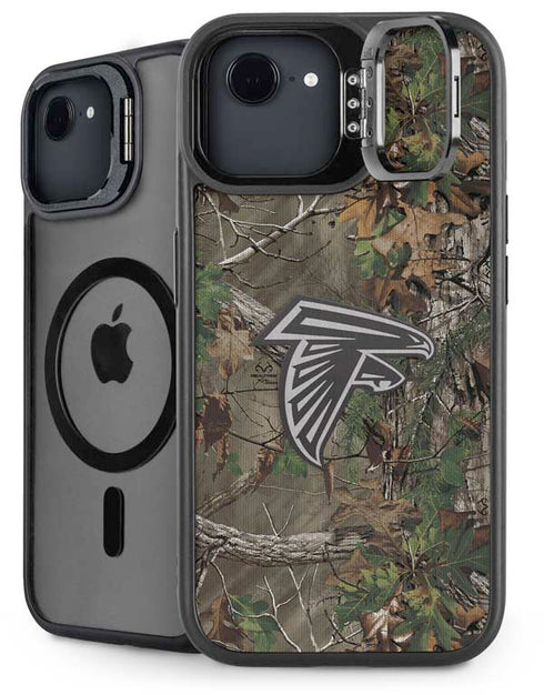 NFL Atlanta Falcons Realtree Xtra Green Camo iPhone 16e Kickstand Case