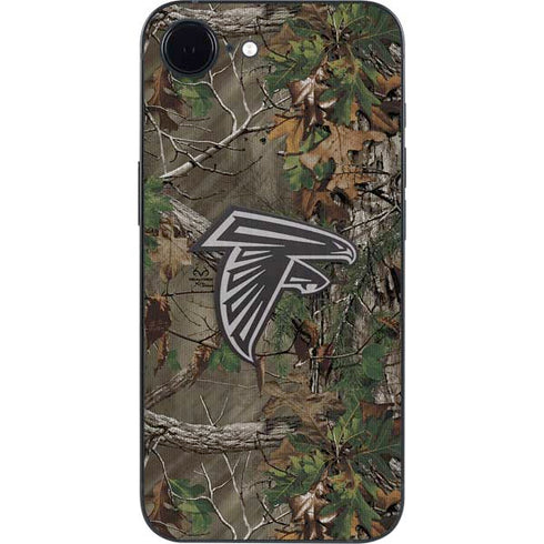 NFL Atlanta Falcons Realtree Xtra Green Camo iPhone 16e Skin