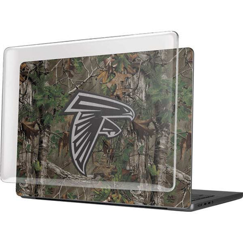 NFL Atlanta Falcons Realtree Xtra Green Camo MacBook Pro 14in (2021-24) Case plus Skin