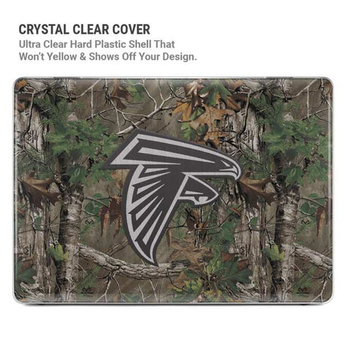 NFL Atlanta Falcons Realtree Xtra Green Camo MacBook Pro 14in (2021-24) Case plus Skin