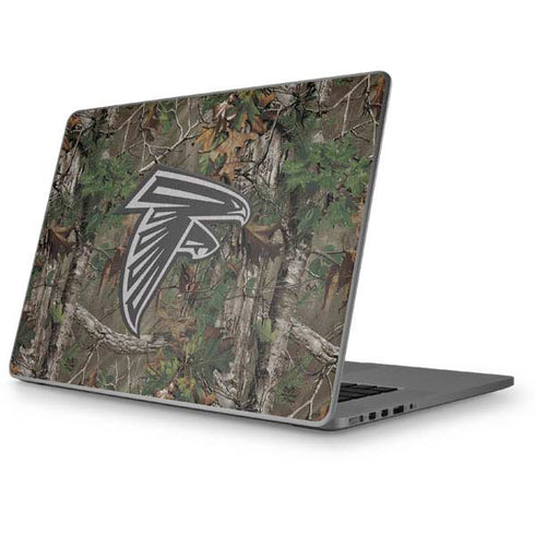NFL Atlanta Falcons Realtree Xtra Green Camo Apple MacBook Pro 17-inch Skin