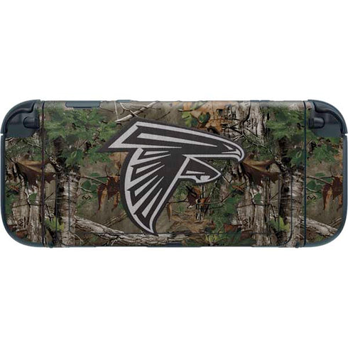 NFL Atlanta Falcons Realtree Xtra Green Camo Nintendo Switch 2 (2025) with Joy-Con Skin