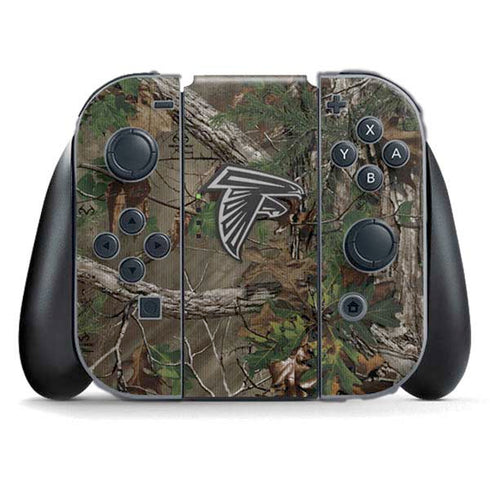 NFL Atlanta Falcons Realtree Xtra Green Camo Nintendo Skins