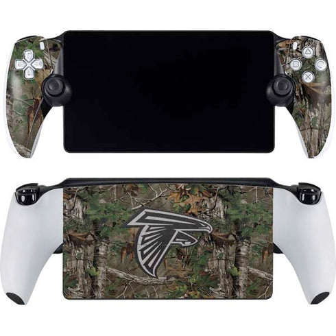 NFL Atlanta Falcons Realtree Xtra Green Camo PlayStation Portal Remote Player Skin