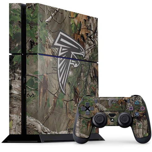 NFL Atlanta Falcons Realtree Xtra Green Camo PlayStation PS4 Skins