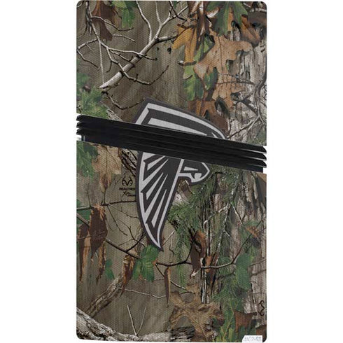 NFL Atlanta Falcons Realtree Xtra Green Camo PS5 Pro Console Skin