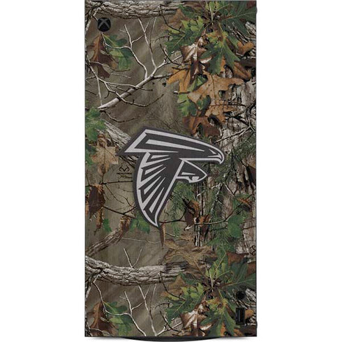 NFL Atlanta Falcons Realtree Xtra Green Camo XBox Series X Digital Edition Console Skin
