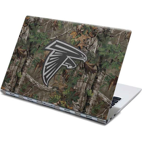 NFL Atlanta Falcons Realtree Xtra Green Camo Yoga 910 2-in-1 14in Touch-Screen Skin