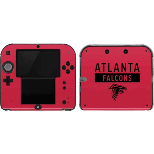 NFL Atlanta Falcons Red Performance Series Nintendo Skins