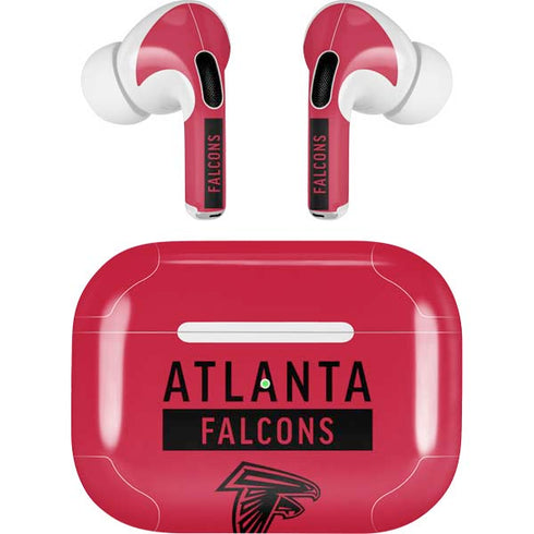 NFL Atlanta Falcons Red Performance Series AirPods Skins