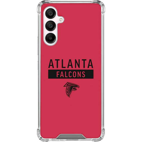 NFL Atlanta Falcons Red Performance Series Galaxy A16 5G Clear Case