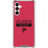 NFL Atlanta Falcons Red Performance Series Galaxy A16 5G Clear Case