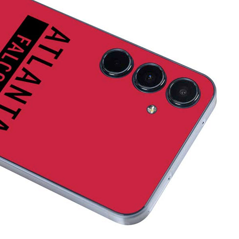 NFL Atlanta Falcons Red Performance Series Galaxy A35 5G Skin