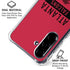 NFL Atlanta Falcons Red Performance Series Galaxy A36 5G Clear Case
