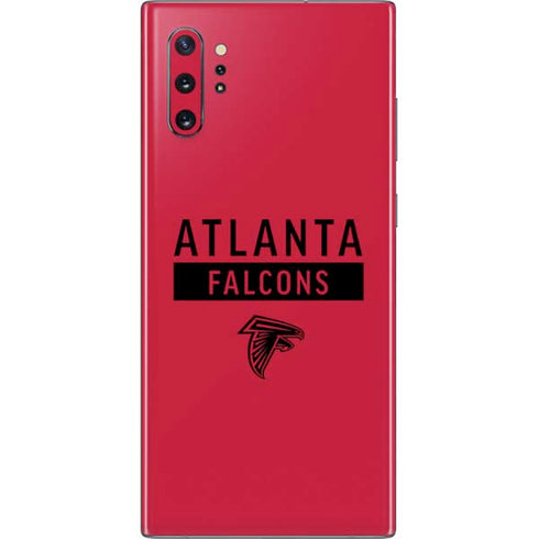 NFL Atlanta Falcons Red Performance Series Galaxy Note 10 Plus Skin