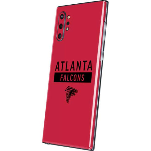 NFL Atlanta Falcons Red Performance Series Galaxy Note 10 Plus Skin
