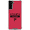 NFL Atlanta Falcons Red Performance Series Galaxy S22 Plus Clear Case